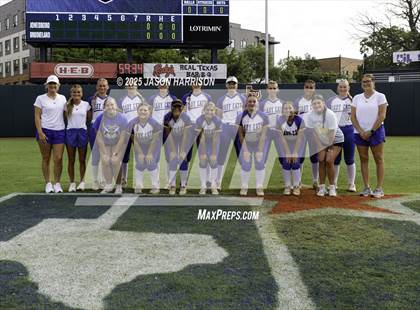 Thumbnail 1 in Brookeland vs. Jonesboro (UIL Softball 1A Final) photogallery.