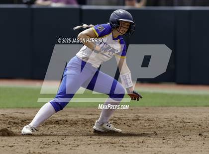 Thumbnail 2 in Brookeland vs. Jonesboro (UIL Softball 1A Final) photogallery.