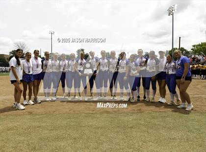 Thumbnail 3 in Brookeland vs. Jonesboro (UIL Softball 1A Final) photogallery.