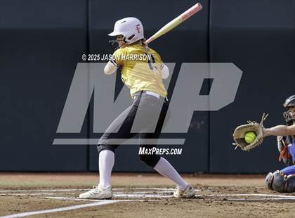 Thumbnail 2 in Brookeland vs. Jonesboro (UIL Softball 1A Final) photogallery.