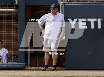 Thumbnail 3 in Brookeland vs. Jonesboro (UIL Softball 1A Final) photogallery.