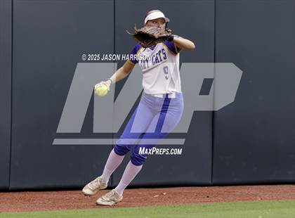Thumbnail 1 in Brookeland vs. Jonesboro (UIL Softball 1A Final) photogallery.