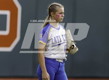 Thumbnail 1 in Brookeland vs. Jonesboro (UIL Softball 1A Final) photogallery.