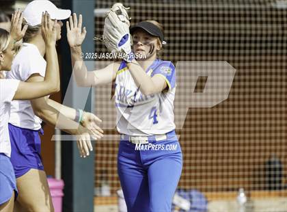 Thumbnail 1 in Brookeland vs. Jonesboro (UIL Softball 1A Final) photogallery.
