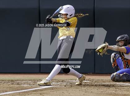 Thumbnail 1 in Brookeland vs. Jonesboro (UIL Softball 1A Final) photogallery.