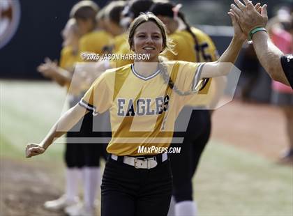 Thumbnail 3 in Brookeland vs. Jonesboro (UIL Softball 1A Final) photogallery.