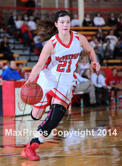 Thumbnail 2 in McPherson vs Buhler (McPherson Substate Final) photogallery.