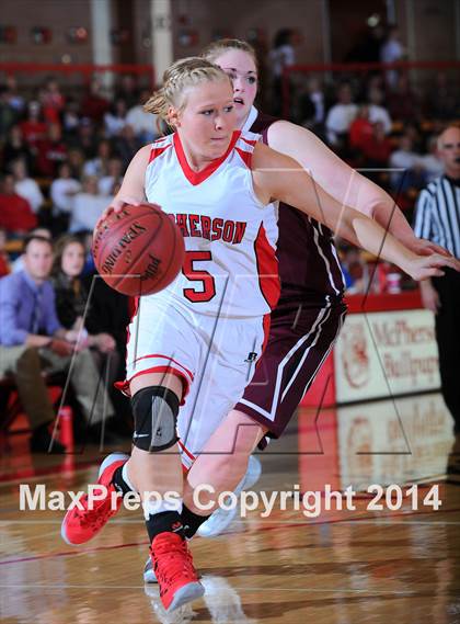 Thumbnail 1 in McPherson vs Buhler (McPherson Substate Final) photogallery.