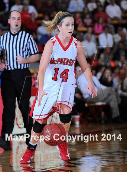 Thumbnail 2 in McPherson vs Buhler (McPherson Substate Final) photogallery.
