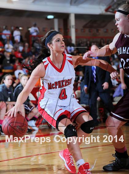 Thumbnail 2 in McPherson vs Buhler (McPherson Substate Final) photogallery.