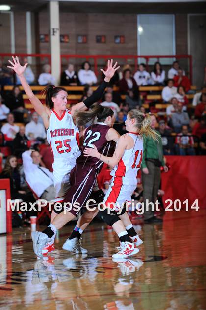 Thumbnail 1 in McPherson vs Buhler (McPherson Substate Final) photogallery.