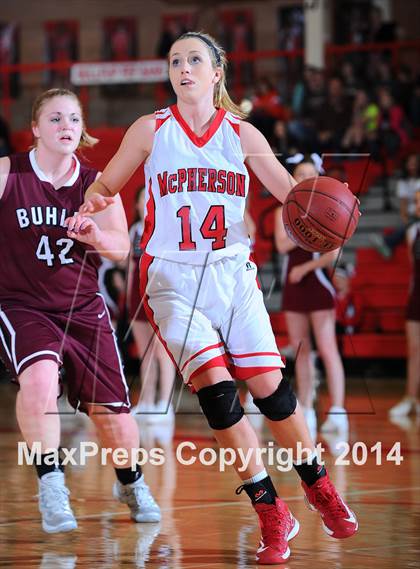 Thumbnail 3 in McPherson vs Buhler (McPherson Substate Final) photogallery.