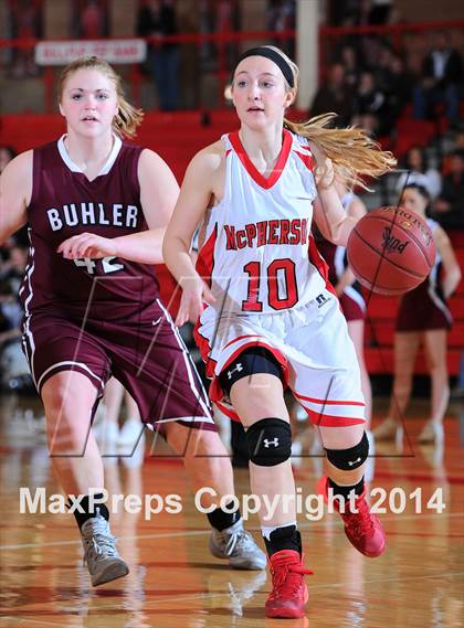 Thumbnail 1 in McPherson vs Buhler (McPherson Substate Final) photogallery.