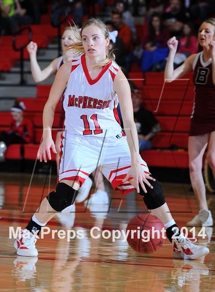 Thumbnail 3 in McPherson vs Buhler (McPherson Substate Final) photogallery.
