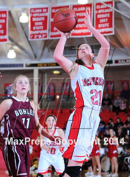 Thumbnail 1 in McPherson vs Buhler (McPherson Substate Final) photogallery.