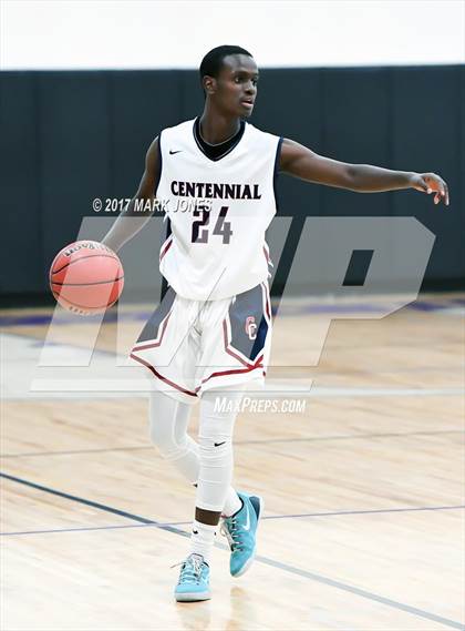 Thumbnail 3 in Centennial vs. Flagstaff  (Judy Dixon Holiday Tournament) photogallery.