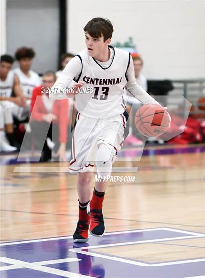 Thumbnail 3 in Centennial vs. Flagstaff  (Judy Dixon Holiday Tournament) photogallery.