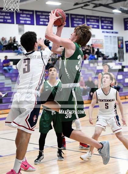 Thumbnail 2 in Centennial vs. Flagstaff  (Judy Dixon Holiday Tournament) photogallery.