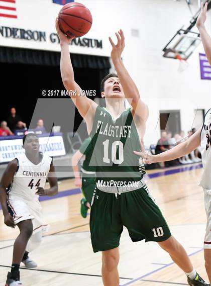 Thumbnail 1 in Centennial vs. Flagstaff  (Judy Dixon Holiday Tournament) photogallery.