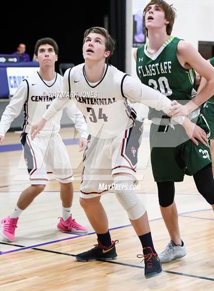 Thumbnail 2 in Centennial vs. Flagstaff  (Judy Dixon Holiday Tournament) photogallery.