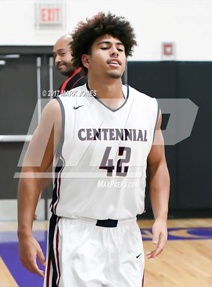 Thumbnail 3 in Centennial vs. Flagstaff  (Judy Dixon Holiday Tournament) photogallery.