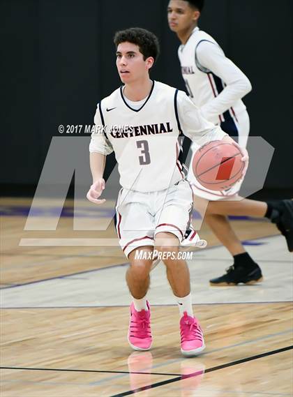 Thumbnail 3 in Centennial vs. Flagstaff  (Judy Dixon Holiday Tournament) photogallery.