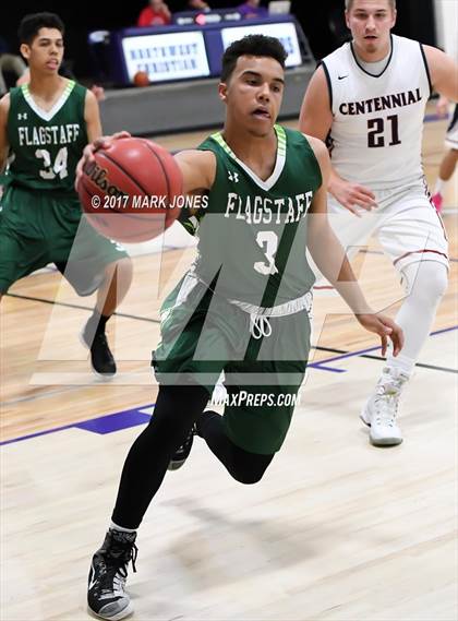 Thumbnail 3 in Centennial vs. Flagstaff  (Judy Dixon Holiday Tournament) photogallery.