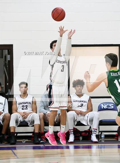 Thumbnail 1 in Centennial vs. Flagstaff  (Judy Dixon Holiday Tournament) photogallery.