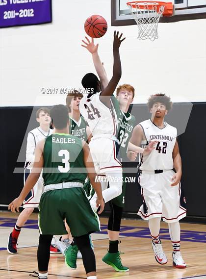 Thumbnail 3 in Centennial vs. Flagstaff  (Judy Dixon Holiday Tournament) photogallery.