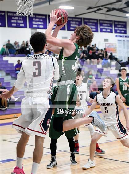 Thumbnail 3 in Centennial vs. Flagstaff  (Judy Dixon Holiday Tournament) photogallery.