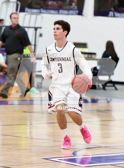 Thumbnail 3 in Centennial vs. Flagstaff  (Judy Dixon Holiday Tournament) photogallery.