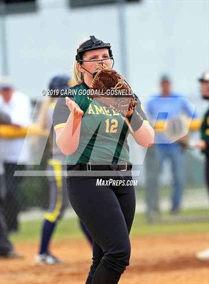 Thumbnail 1 in D.H. Conley vs. Amelia County (DH Conley Easter Tournament) photogallery.