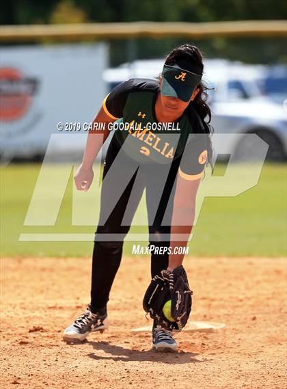 Thumbnail 1 in D.H. Conley vs. Amelia County (DH Conley Easter Tournament) photogallery.