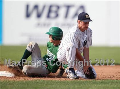 Thumbnail 3 in Prattsburgh Central vs Notre Dame (Section V Class DD Quarterfinal) photogallery.