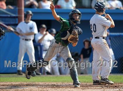 Thumbnail 3 in Prattsburgh Central vs Notre Dame (Section V Class DD Quarterfinal) photogallery.