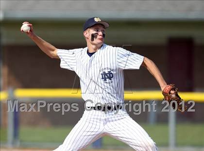 Thumbnail 2 in Prattsburgh Central vs Notre Dame (Section V Class DD Quarterfinal) photogallery.