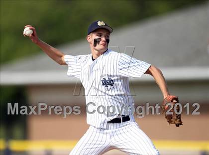 Thumbnail 3 in Prattsburgh Central vs Notre Dame (Section V Class DD Quarterfinal) photogallery.