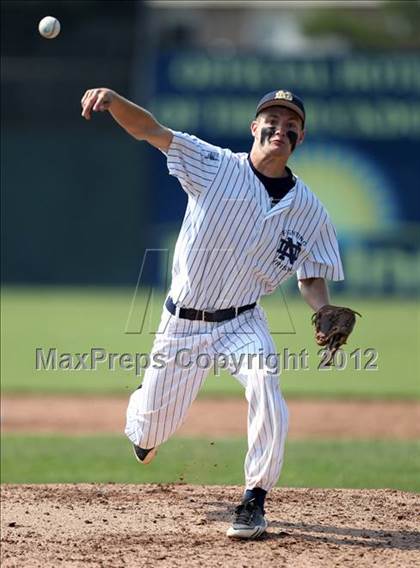 Thumbnail 3 in Prattsburgh Central vs Notre Dame (Section V Class DD Quarterfinal) photogallery.