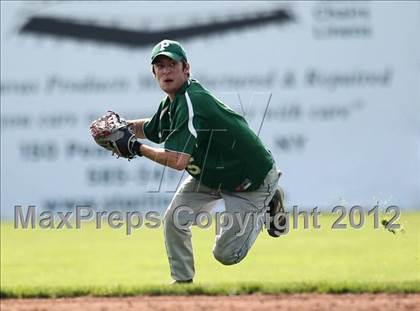 Thumbnail 3 in Prattsburgh Central vs Notre Dame (Section V Class DD Quarterfinal) photogallery.