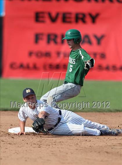 Thumbnail 1 in Prattsburgh Central vs Notre Dame (Section V Class DD Quarterfinal) photogallery.