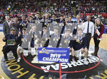 Thumbnail 3 in Northstar Christian Academy vs. Lake George (NYSPHSAA Class C Final) photogallery.