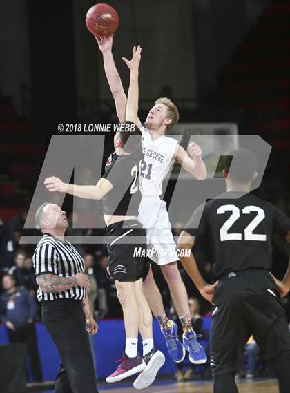 Thumbnail 3 in Northstar Christian Academy vs. Lake George (NYSPHSAA Class C Final) photogallery.