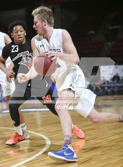 Thumbnail 1 in Northstar Christian Academy vs. Lake George (NYSPHSAA Class C Final) photogallery.