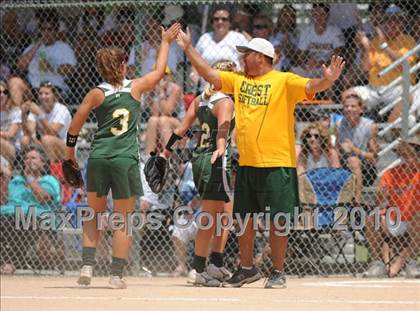 Thumbnail 2 in Crest vs East Rowan (NCHSAA 3A Consolation Final) photogallery.