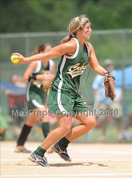 Thumbnail 2 in Crest vs East Rowan (NCHSAA 3A Consolation Final) photogallery.