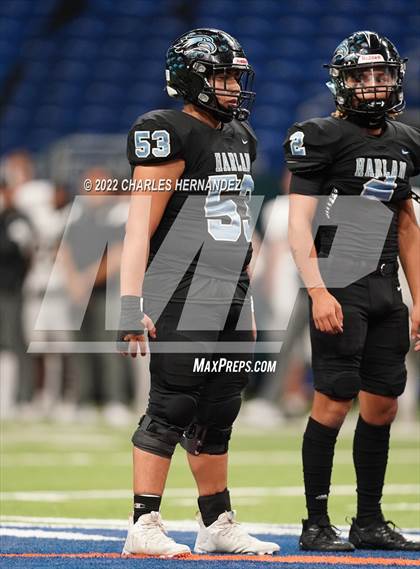 Thumbnail 3 in Vandegrift vs. Harlan (UIL 6A Division II Regional Semifinal) photogallery.