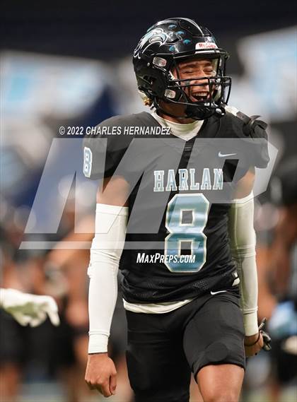Thumbnail 2 in Vandegrift vs. Harlan (UIL 6A Division II Regional Semifinal) photogallery.