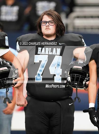 Thumbnail 2 in Vandegrift vs. Harlan (UIL 6A Division II Regional Semifinal) photogallery.