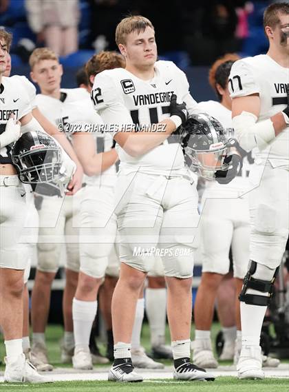 Thumbnail 1 in Vandegrift vs. Harlan (UIL 6A Division II Regional Semifinal) photogallery.