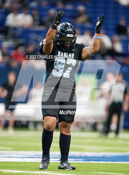 Thumbnail 2 in Vandegrift vs. Harlan (UIL 6A Division II Regional Semifinal) photogallery.